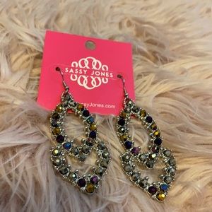 Sassy Jones Peacock Malia Dangles